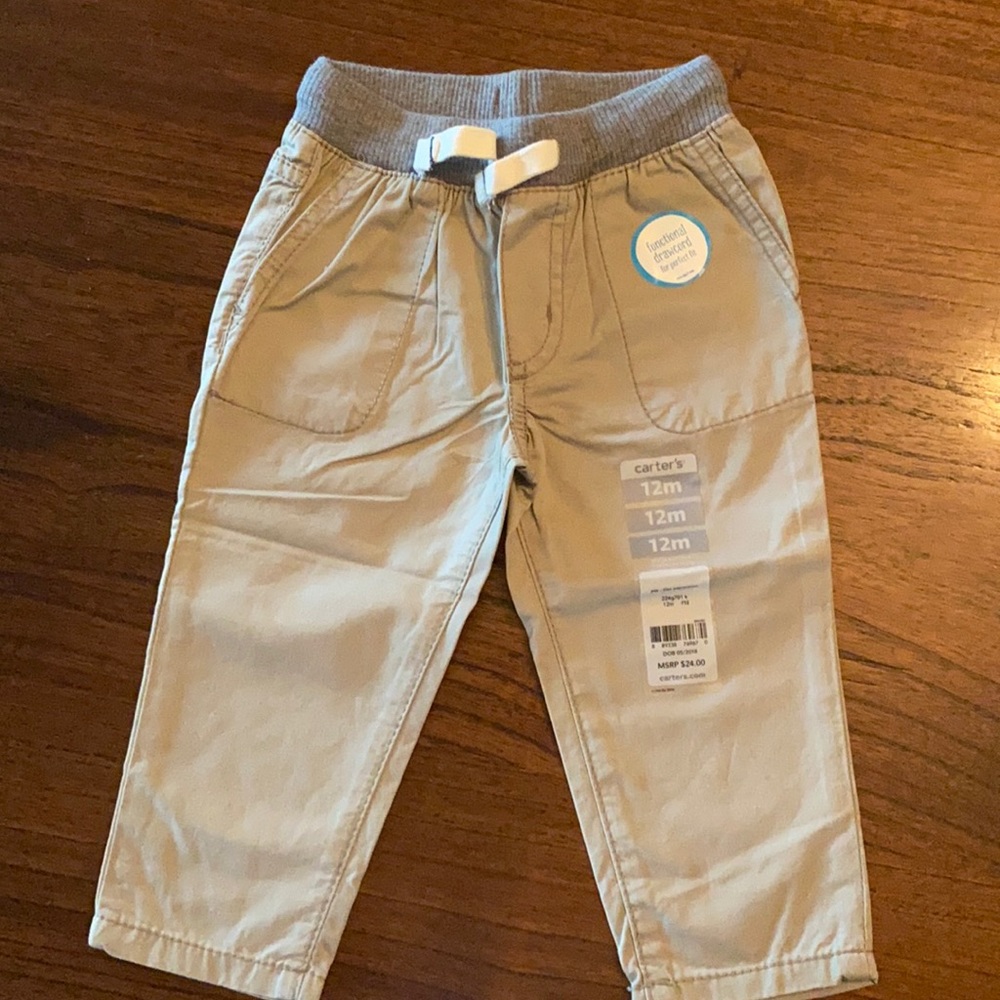 Brand new pants with drawcord waist